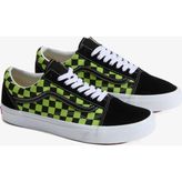 Vans Old Skool Erkek Siyah Sneaker.- Kauçuk Tabanlı Rahat Günlük Ayakkabı