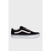 Vans Old Skool Süet Logolu Sneaker Ayakkabı Unisex Ayakkabı VN000D6WY281 - Siyah - Beyaz