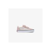 Vans Old Skool V Damalı Çocuk Pembe Spor Ayakkabı