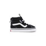 Vans Td Filmore Hi Zip Unisex Siyah-Beyaz Spor Ayakkabı Vn0A5Hzgıju1 - Siyah-Beyaz-Siyah