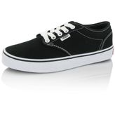 Vans Üniseks Atwood spor ayakkabı, Siyah Canvas Blk Wht 187, 36 EU