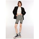Vans VN00074SBLK1 OVERSIZED FLORAL LE Normal Siyah Kadın Şort