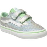 Vans VN000D7X Brooklyn Ls V Sneakers Açık Yeşil Çocuk Spor Ayakkabı