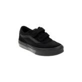 Vans Vn000Dbr Brooklyn Ls V Sneakers Siyah Çocuk Spor Ayakkabı, BKA1 Black/Black, 34