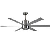 Vanti KFC286 G9 6 Kanatlı Avizeli Krom 60 W Tavan Vantilatörü
