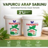 Vapurcu 15 kg x 2 Adet Arap Sabunu