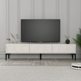 Variant Krem Siyah Lyon Alt Tv Ünitesi