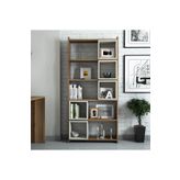 Variant Mobilya Box Kitaplik - Ceviz / Krem