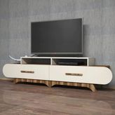 Variant Mobilya Flora Tv Unitesi - Ceviz / Krem