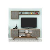 Variant Mobilya Inci Tv Unitesi - Ceviz/Mavi