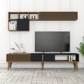 Variant Mobilya Milan Tv Unitesi - Ceviz / Antrasit