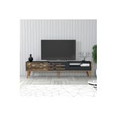 Variant Mobilya Valensiya Tv Ünitesi - Ceviz / Antrasit