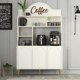 Variant Mobilya Variant Lyon Kahve Köşesi 120 cm - Krem / Altın