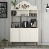 Variant Mobilya Variant Lyon Kahve Köşesi 120CM - Krem / Ceviz