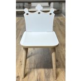 varje Beyaz Kral Tabure Sandalye