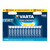 Varta 12'li AAA İnce Kalem Pil
