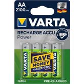 VARTA 2100mAh AA Şarj Edilebilir 4'lü Pil