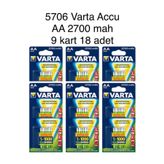Varta 2700 Mah Aa Şarjlı Pil 18 Adet