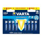 Varta High Energy AAA 8'li Pil