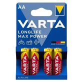Varta Longlife MaxPower Kalem Pil AA 4'Lü