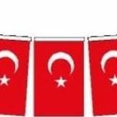 Vatan Orta Boy İpli Türk Bayrağı