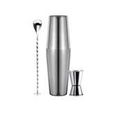 Vb-kb3 3 Parça Boston Shaker Kokteyl Seti, 750 ml