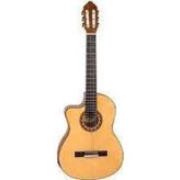 VC304CEL Elektro Klasik Gitar,solak Cutaway, 4/4, Naturel