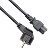 Vcom CE022-5.0 0.50MM2 Notebook 5.0 m Power Elektrik Kablosu