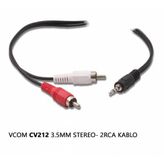Vcom CV212 1.5mt Ses Kablosu