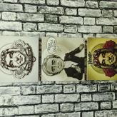 Vecihi Kabartmalı Baskılı 3'lü Tablo