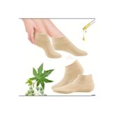 Veganyou Dongguan 1 Çift Kaymaz Castor Yağı Yağı Paketi: Ayak Bakımı İçin Yeniden Kullanılabilir+Yağ Hediye🎁