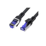 Veggieg Cat7 10gbps Gigabit 600mhz Ftp Rj45 Flat Ethernet Kablosu 10 Metre