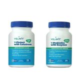 Velavit V-Firstect with Colostrum 30 Kapsül + V-Probiotics with Enzymes 30 Kapsül