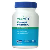 Velavit V-Iron Vitamin C 30 Tablet