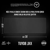 Velora Siyah Dikişli Kenar Gaming Mouse Pad - 90X40 cm