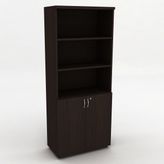 Vena Yarım Kapaklı 185 cm Wenge Dosya Dolabı