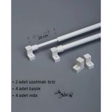 Venarde Concept Briz Kelebek Perde Çubuğu - 60 cm