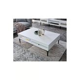 Venatto Trio Orta Sehpa Beyaz (%100Mdf)