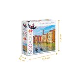 Venedik Puzzle 500 Parça Renkli 6+