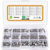 Venoa PS540 Setskur Vida Seti M3, M4, M5 Çantalı 540 Parça