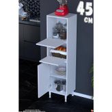 Vento 45 cm Çok Amaçlı Mutfak Kiler Dolabı Üst Kapaklı Banyo Ayakkabılık Boy Mutfak Dolabı 45x150x32