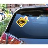 Vera Concept Store Arabada Bebek Var Araba Sticker Etiket