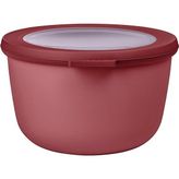 Vera Concept Store Multi Bowl Cirqula Round - Kapaklı Saklama Kabı - Buzdolabı Için Hava Geçirmez Saklama Kutusu ve Mikrodalga Fırın Kabı Olarak Uygundur - 1000 ml - Can