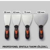 Vera Concept Store Siyah Turuncu Lüks Spatula (50 Mm)
