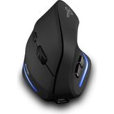 Vera Concept Store Zealotes Kablosuz Fare Şarj EDILEBILIR,2400DPI Dikey Fare,ergonomik Fare,usb 6 Tus Bilgisayar Faresi,wireless Mouse,siyah