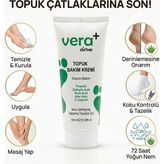 Vera Hmd Bitkisel Ayak ve Topuk Çatlak Çatlağı Kremi 100 ml Ayak Bakımı Ayak Kokusu Önleyici Nemlendirici Yenileyici