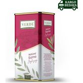 Verde Natürel Sızma Zeytinyağı 5 lt Teneke - Yoğun Aromalı Zeytin Yağı