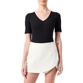 Vero Moda Krem Kadın Şort VMMARY HW SHORT SKORT