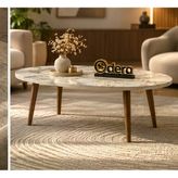 Verona Oval Orta Sehpa