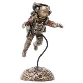 Veronese Bronz Renk Uçan Astronot Figürü 16cm